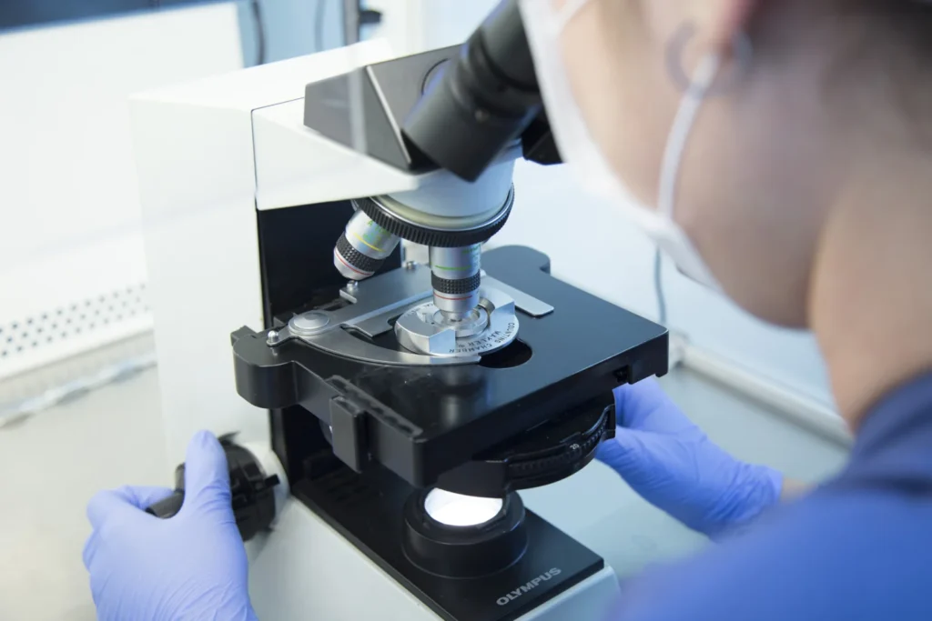 Tavmergen IVF tüp bebek laboratuvarından bir görünüm