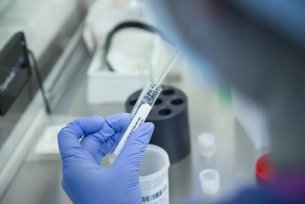 Tavmergen IVF tüp bebek laboratuvarından bir görünüm