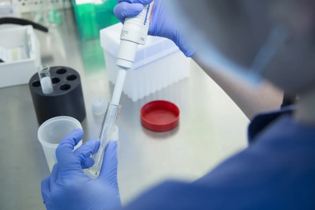 Tavmergen IVF tüp bebek laboratuvarından bir görünüm